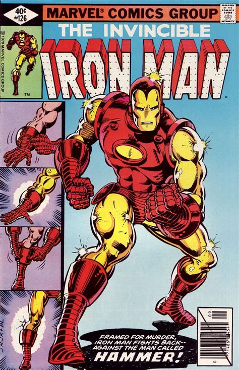 The Invicible Iron Man 126 Dc Comics Marvel Comics Covers Marvel