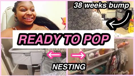 38 Weeks An Ready To Pop Vlog Youtube
