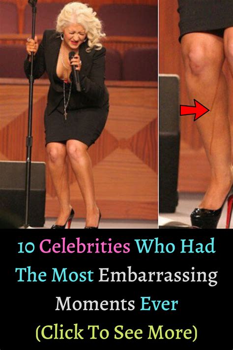 Celebrities Who Had The Most Embarrassing Moments Ever Celebrities