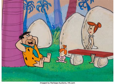 The Flintstones Swedish Visitors Fred Wilma And Pebbles Lot