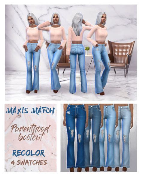 Emmibouquet “ My Very First The Sims4 Cc Creation • Recolor Of