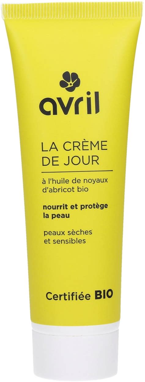 Avril Crème De Jour Pour Peaux Sèches And Sensibles 50 Ml Boutique En