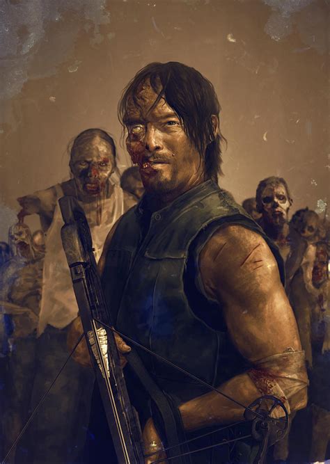 The Walking Dead Fan Art By Othrandir On Deviantart