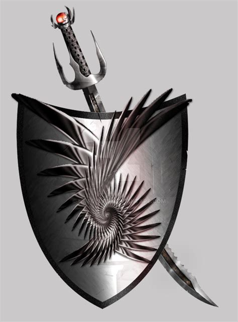 Spiral Shield And Sword By Katowulf On Deviantart