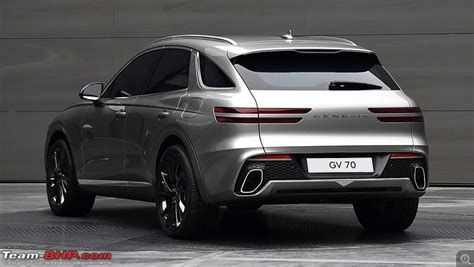 Genesis Unveils Its Second Suv The Gv70 Team Bhp