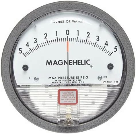 Omicron Magnehelic Differential Pressure Gauges For Industrial Rs