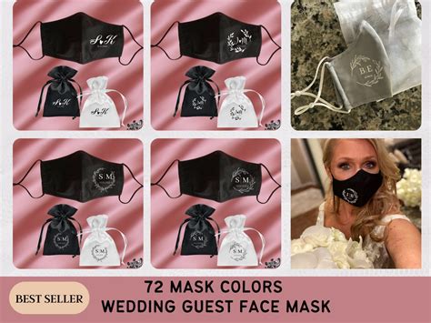 Wedding Face Masks Wedding Guests Favors T Ideas 2021 Etsy