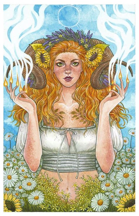Litha Pagan Summer Solstice Art Print Etsy Solstice Art Pagan Art