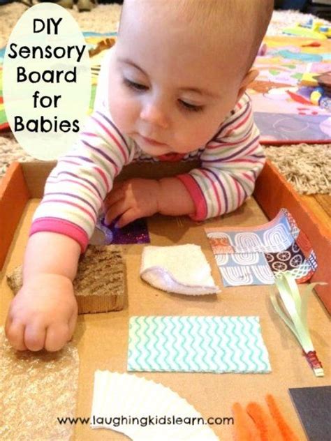 6 Month Old Baby Games First Week With Images Baby Sensory Board