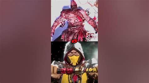 Kratos Vs Scorpion Youtube