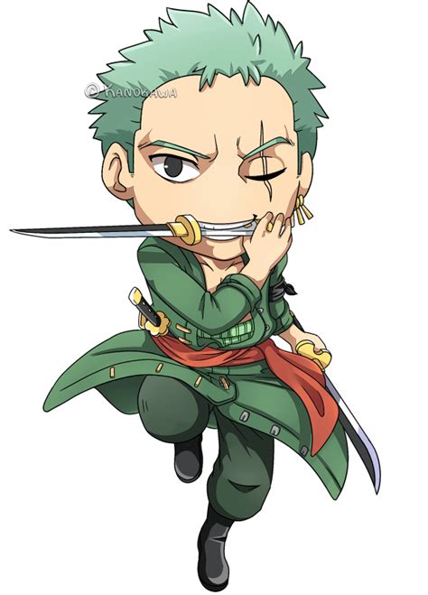 One Piece Zoro Chibi By Kanokawa On Deviantart