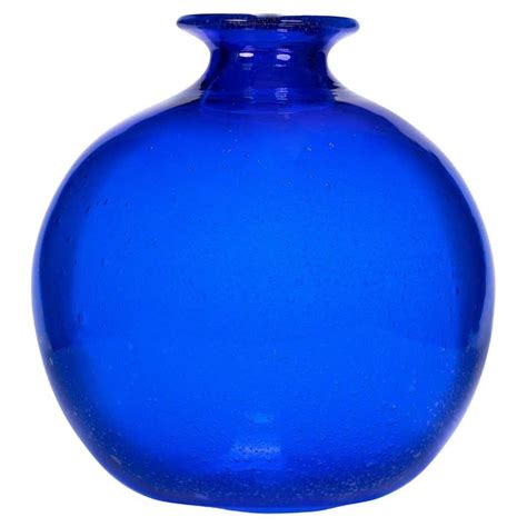 1295 Murano Glass Vase Hand Blown By Luca Vidal Venice For Sale At 1stdibs Diego Vidal Murano