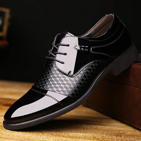 Free Shipping Buy Best Men Patent Leather Casual Shoes Male Wedding