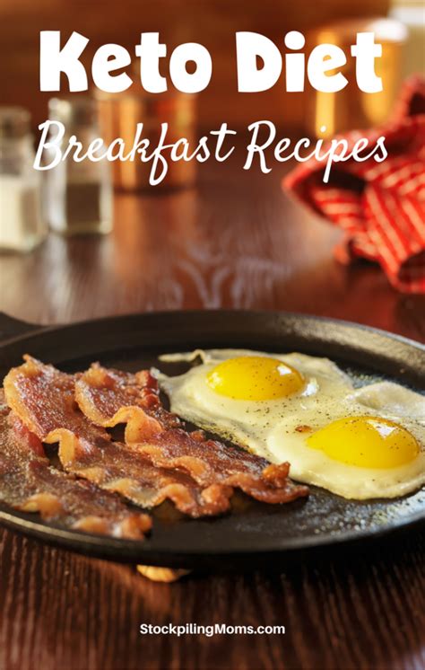 Actually carbohydrates are allowed, but in very small amounts — less than 30 grams p e. 12 Keto Diet Breakfast Recipes