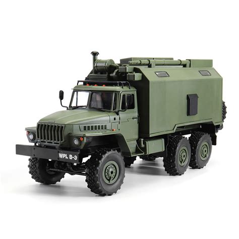 Wpl B Ural Kit G Wd Rc Car Military Lastwagen Rock Crawler