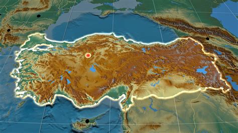 Physical Map Of Turkey Ezilon Maps Images And Photos Finder