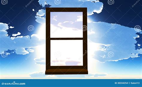 Window Of Opportunity Stock Photo Image Of Cloud Future 30334254
