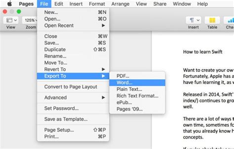 How To Open Microsoft Word Documents In Apple Pages On A Mac Macworld