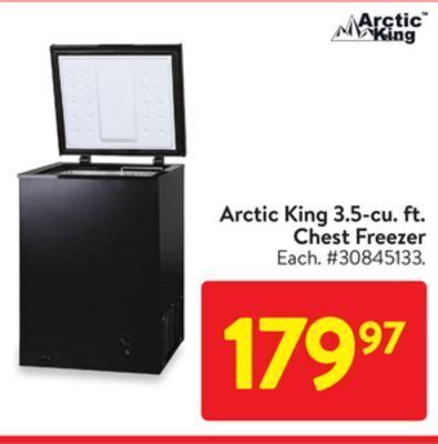 Arctic King 3 5 Cu Ft Chest Freezer Offer At Walmart