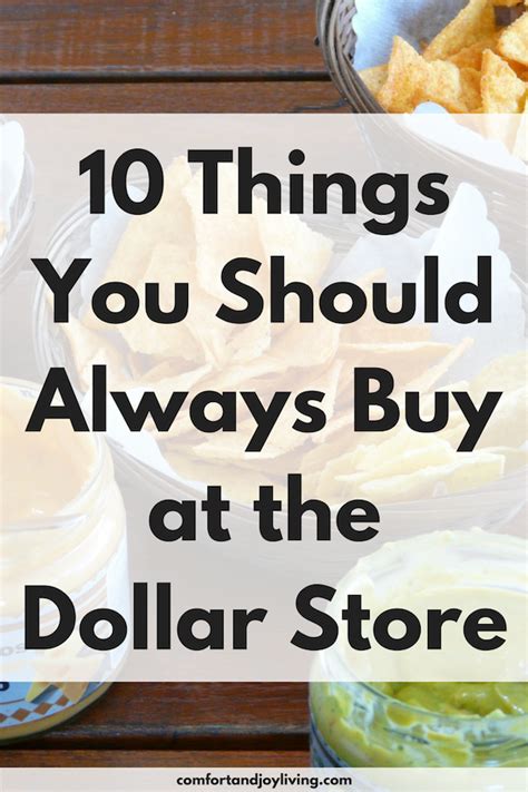 10 Things You Should Always Buy At The Dollar Store