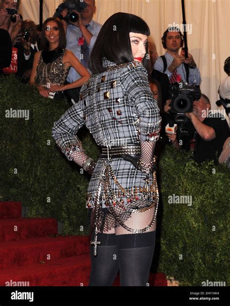 Madonna Attending The The Punk Chaos To Couture Costume Institute Benefit Met Gala At The