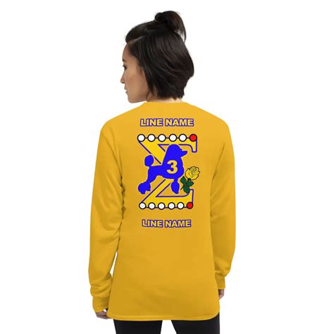 SGRho Line Name Long Sleeve T-Shirt (6 Colors) in 2020 | Long sleeve, Long sleeve tshirt, Sleeves