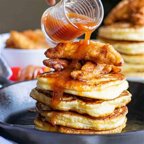 Hot Chicken Pancakes Recipe Cart