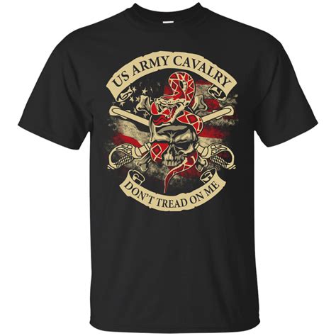 Us Army Cavalry Shirts Dont Tread On Me Teesmiley