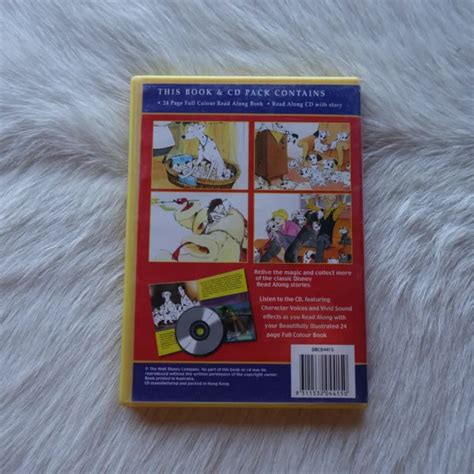 101 Dalmatians Movie Book And Cd Pack Vintage Disney Book Read Along Cd