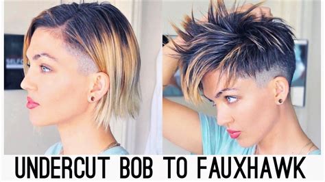 54 Cool Faux Hawk Haircut Womens Best Haircut Ideas