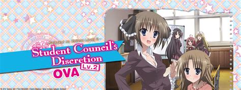 Student Councils Discretion Level 2 Ova Sentai Filmworks