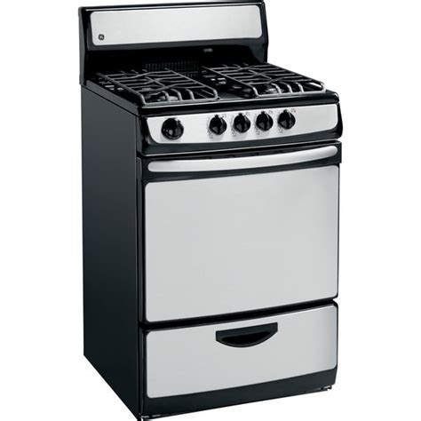 Ge 24 Inch Stainless Steel Gas Range With 4 Open Burners 16710680