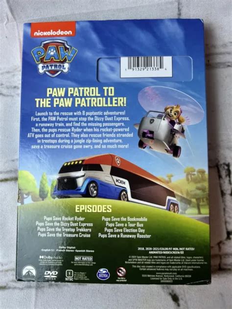 Paw Patrol Pups Save Rocket Ryder Dvd 773 Picclick Au