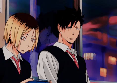 Surpass Your Limits Kenma And Kuroo Train Ride This Scene Was So