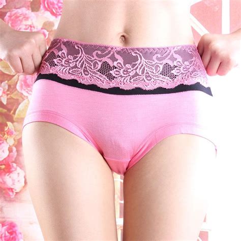 2018 Wholesale Ladies Women Sexy Panties Modal Carry Buttock Low Waist