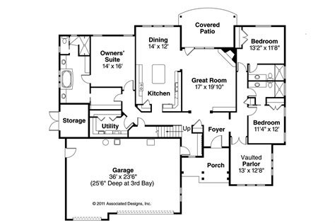 Cottage House Plans Gladstone 30 786 Associated Designs