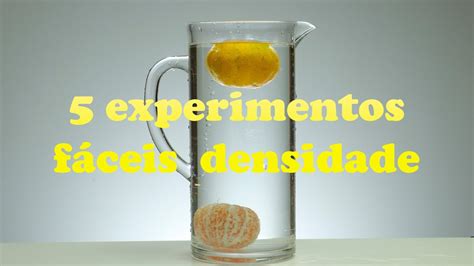 Em Um Experimento Realizado Para Determinar A Densidade