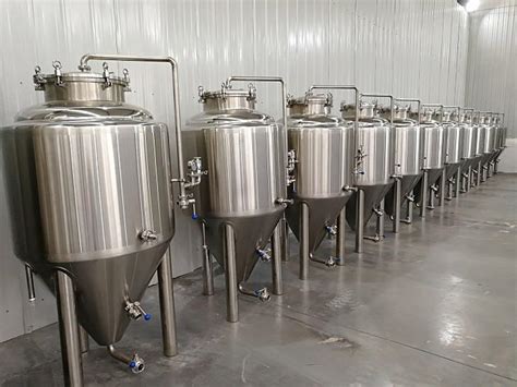 Stainless Steel Conical Fermenter Beer Brite Tanks