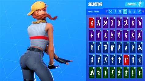 Update Fortnite Aura Skin Showcase With All Dances And Emotes