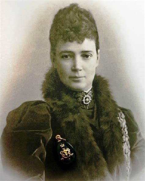 Maria Feodorovna Wearing Fur Boa Grand Ladies Gogm