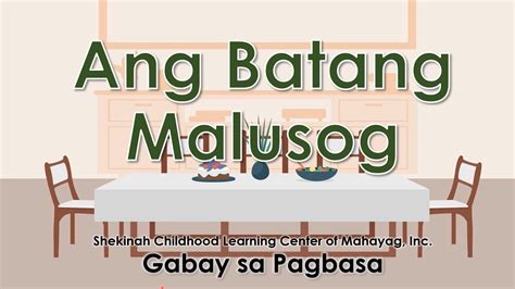 Ang Batang Malusog Maikling Kwento Kinder 2 Youtube
