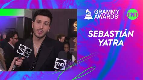 sebastián yatra en la alfombra roja de los grammy awards® 2023 grammystnt youtube