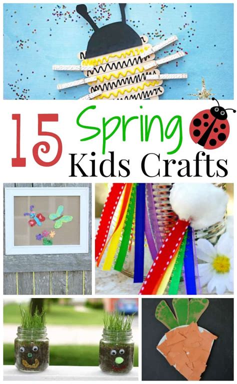 15 Fun Spring Kids Crafts