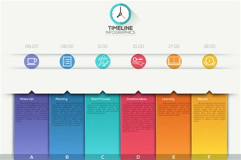 Modern Infographic Paper Timeline Infographic Timeline Infographic