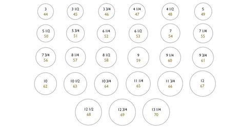 Some countries have a cm in the barrel clasp. BVLGARI Ring Size Chart - Find your perfect ring size