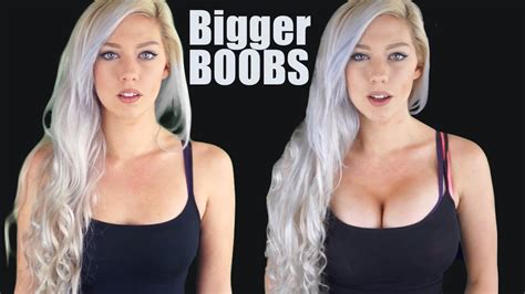 HOW TO MAKE YOU BOOBS LOOK BIGGER NICOLE SKYES YouTube DaftSex HD