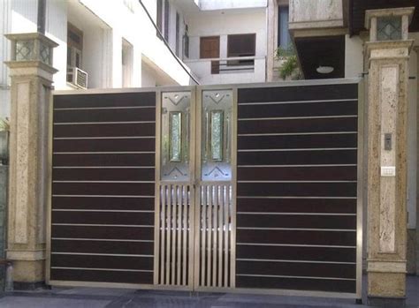 This metal gate is a. Wonderful Main Gate Design Ideas - Engineering Discoveries ...