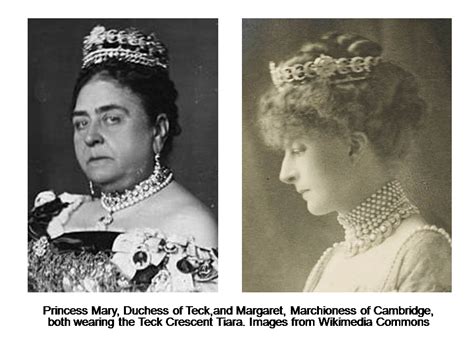 The Duchess Of Tecks Crescent Tiara