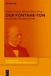 Der Fontane-Ton: Stil Im Werk Theodor Fontanes (Hardcover) - Walmart ...
