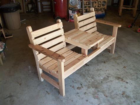 Cedar 2 Seater Bench Diy Patio Furniture Pallet Furniture Outdoor